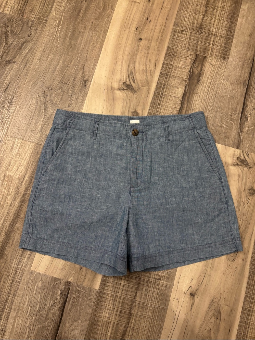 Gap Chambray Blue Women's Casual Shorts